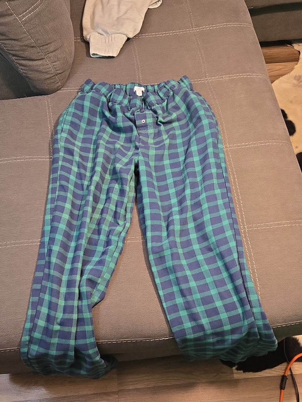 dip Green & Blue Plaid Women’s Lounge Pajama Pants